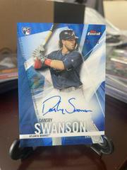 Dansby Swanson [Red Wave Refractor] #FA-DS Baseball Cards 2017 Topps Finest Autographs Prices