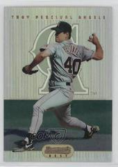 Troy Percival [Blue Refractor] #52 Baseball Cards 1995 Bowman's Best Prices