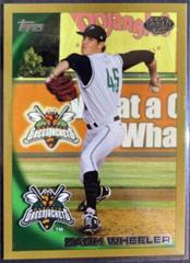 Zach Wheeler [Gold] Baseball Cards 2010 Topps Pro Debut Prices