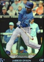 Jarrod Dyson [Refractor] #32 Baseball Cards 2011 Bowman Chrome Draft Prices