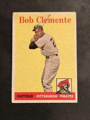 Bob Clemente #52 Baseball Cards 1958 Topps Prices