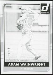 Adam Wainwright [Test Proof Black] #133 Baseball Cards 2016 Panini Donruss Prices