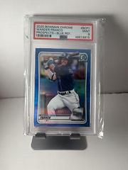 Wander Franco [Blue Shimmer] #BCP-1 Baseball Cards 2020 Bowman Chrome Prospects Prices