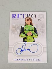 Danica Patrick #RS-DP Racing Cards 2021 Panini National Treasures NASCAR Retro Signatures Prices