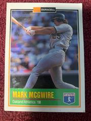 Mark McGwire [Series 1] Baseball Cards 1993 Duracell Power Players Prices