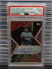Triston Casas [Circuit Citrus] Baseball Cards 2023 Topps Xpectations Autographs Prices
