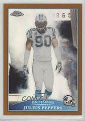 Julius Peppers [Copper Refractor] #TC107 Football Cards 2009 Topps Chrome Prices