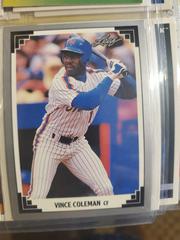 Vince Coleman #427 Baseball Cards 1991 Leaf Prices