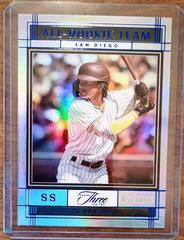 CJ Abrams #ART-10 Baseball Cards 2022 Panini Three and Two All Rookie Team Prices