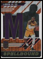 LeBron James [Purple] #38 Basketball Cards 2023 Donruss Elite Spellbound Prices
