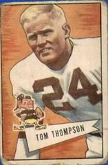 Tommy Thompson #26 Football Cards 1952 Bowman Small Prices