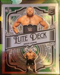 Brock Lesnar [Green] #11 Wrestling Cards 2023 Donruss Elite WWE Elite Deck Prices