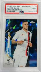 Mauro Icardi Soccer Cards 2019 Topps Chrome UEFA Champions League Sapphire Prices