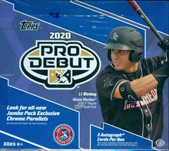 Hobby Box Baseball Cards 2020 Topps Pro Debut Prices