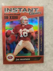 Joe Montana [Red] Football Cards 2022 Panini Classics Instant Prices
