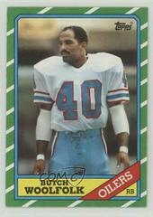 Butch Woolfolk Football Cards 1986 Topps Prices