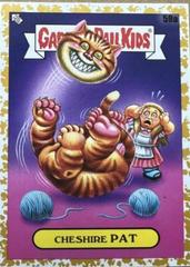 Cheshire Pat [Gold] #59a Garbage Pail Kids Book Worms Prices