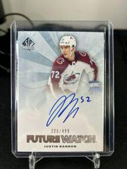 Justin Barron #RFWA-JU Hockey Cards 2021 SP Authentic Retro Future Watch Autograph Prices