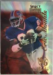 Eric Moulds [Premium Stock Mirror Red] #102 Football Cards 1996 Select Certified Prices