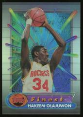 Hakeem Olajuwon [Refractor] #170 Basketball Cards 1994 Finest Prices