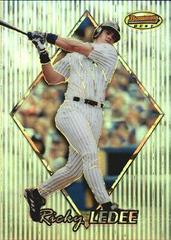 Ricky Ledee [Atomic Refractor] #131 Baseball Cards 1999 Bowman's Best Prices