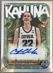Caitlin Clark #BKA-CC Basketball Cards 2023 Bowman Chrome University The Big Kahuna Autographs Prices