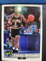 Corey Williams Basketball Cards 1992 Classic Draft Picks Prices