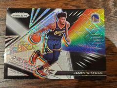 James Wiseman [Mojo Prizm] Basketball Cards 2021 Panini Prizm Prizmatic Prices