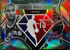 Tim Duncan #12 Basketball Cards 2021 Panini Spectra Diamond Anniversary Prices