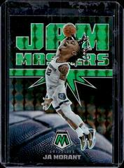 Ja Morant [Green] Basketball Cards 2021 Panini Mosaic Jam Masters Prices