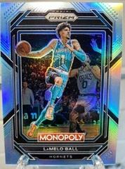 Lamelo Ball [Light Blue] #10 Basketball Cards 2022 Panini Prizm Monopoly Prices