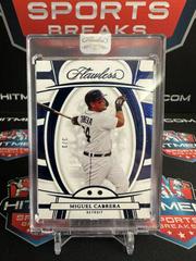Miguel Cabrera [Sapphire] #19 Baseball Cards 2022 Panini Flawless Prices
