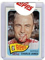 Charlie James [Red Ink] #CJA Baseball Cards 2014 Topps Heritage Real One Autographs Prices