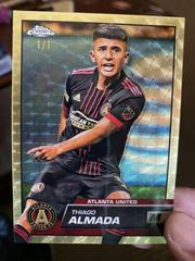 Thiago Almada [Goldfractor] Soccer Cards 2023 Topps MLS Prices