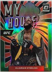 Aljamain Sterling [Green] Ufc Cards 2022 Panini Donruss Optic UFC My House Prices