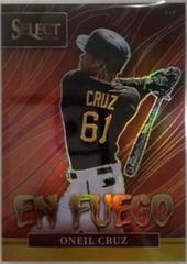 Oneil Cruz [Gold] Baseball Cards 2022 Panini Select En Fuego Prices