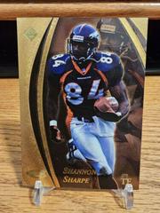 Shannon Sharpe [50 Point Gold] #57 Football Cards 1998 Collector's Edge Masters Prices