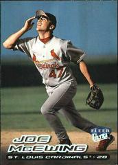 Joe McEwing #5 Baseball Cards 2000 Ultra Prices