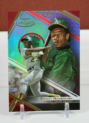 Rickey Henderson [Class 2 Red] #11 Baseball Cards 2021 Topps Gold Label Prices