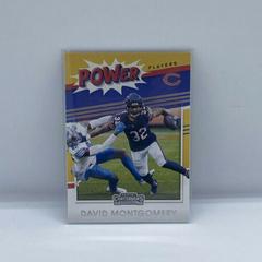 David Montgomery #PP-DMO Football Cards 2021 Panini Contenders Power Players Prices