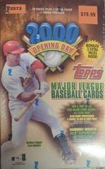 Blaster Box Baseball Cards 2000 Topps Opening Day Prices
