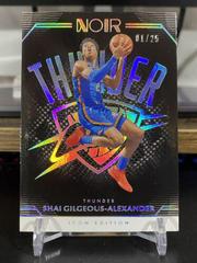Shai Gilgeous Alexander [Holo Silver] Basketball Cards 2019 Panini Noir Prices
