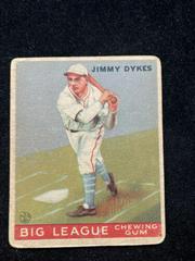 Jimmy Dykes Baseball Cards 1933 Goudey Prices