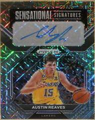 Austin Reaves [Mojo] #SS-AR Basketball Cards 2022 Panini Prizm Sensational Signatures Prices