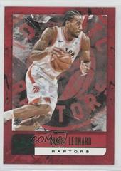Kawhi Leonard [Jade] #8 Basketball Cards 2018 Panini Court Kings Prices
