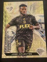 Jose Cifuentes [Superfractor] #DD-1 Soccer Cards 2023 Topps Chrome MLS Derby Diamonds Prices