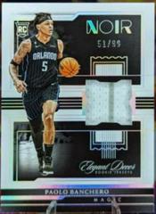 Paolo Banchero #EDR-PBC Basketball Cards 2022 Panini Noir Elegant Decor Rookie Jerseys Prices