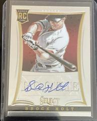 Brock Holt [Autograph] #223 Baseball Cards 2013 Panini Select Prices