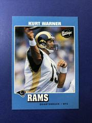 Kurt Warner Football Cards 2001 Upper Deck Vintage Prices
