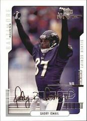 Qadry Ismail [Silver Script] #12 Football Cards 2000 Upper Deck MVP Prices